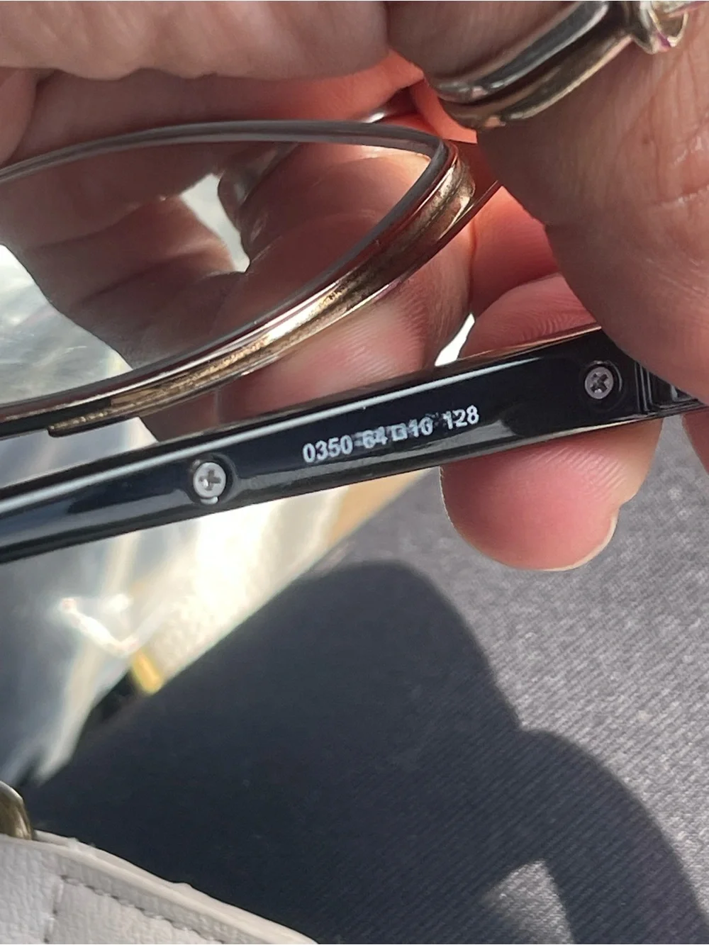 Louis Vuitton Black Sunglasses with Purple Lenses